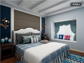 90平地中海三居裝修效果案例 光女士的新家裝修實(shí)景圖賞析