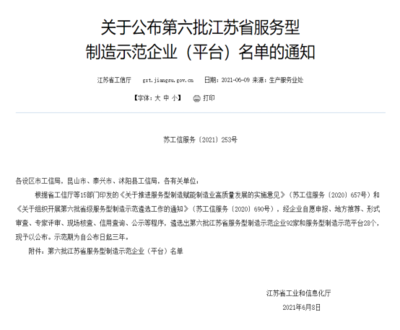 長虹智能裝備榮膺省服務(wù)型制造示范企業(yè) 專業(yè)承包引領(lǐng)智造新篇章