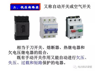 常用低壓電器詳解與應用指南